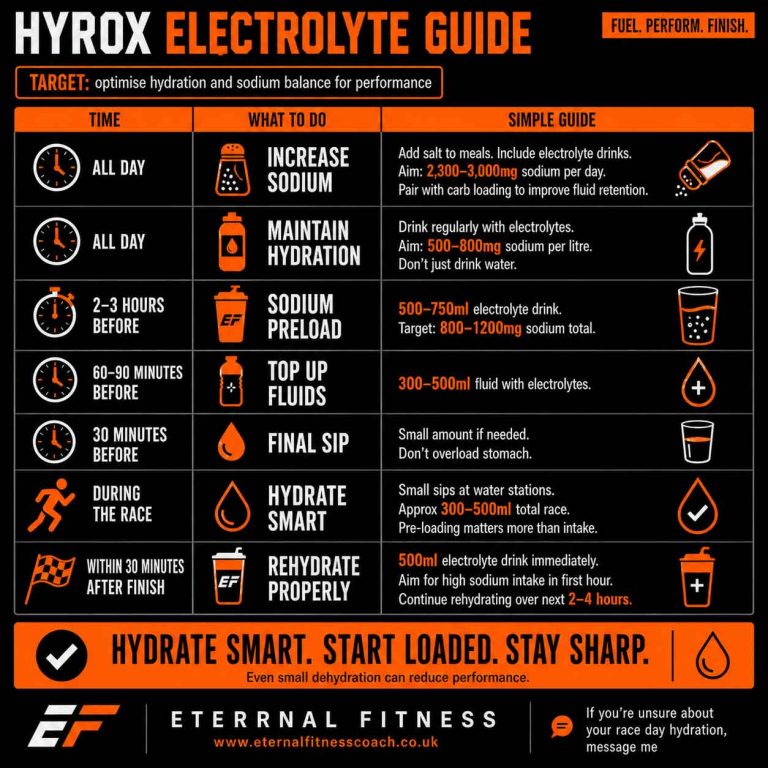 HYROX nutrition - Electrolyte Guide